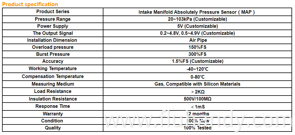 HM9100 Vacuum Pressure Sensor